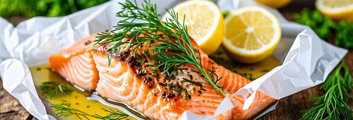 Filet de saumon en papillote aux herbes : la recette parfaite pour un repas léger et savoureux