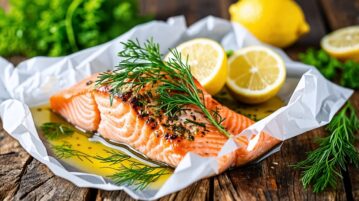 Filet de saumon en papillote aux herbes : la recette parfaite pour un repas léger et savoureux