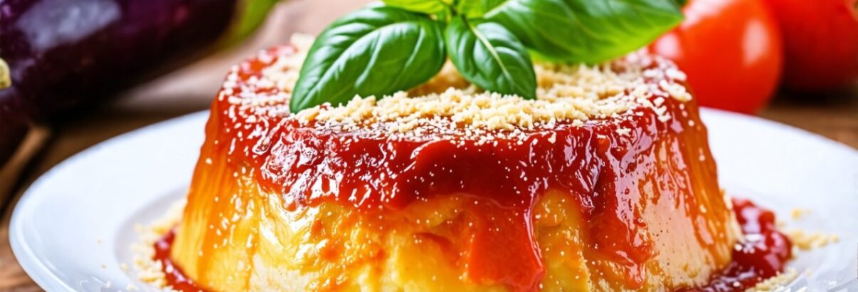 Flan d'aubergines à la sauce tomate : la recette de saison qui va réveiller vos papilles