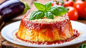 Flan d'aubergines à la sauce tomate : la recette de saison qui va réveiller vos papilles