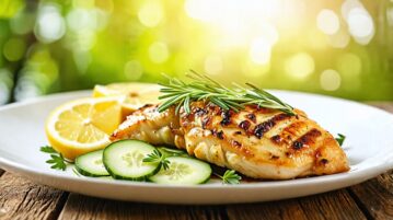 La recette de saison qui ravira vos papilles : Poulet citron et concombre