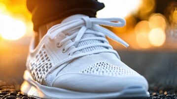 lacets blancs basket