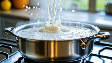 Découvrez enfin pourquoi votre lait déborde à chaque fois !