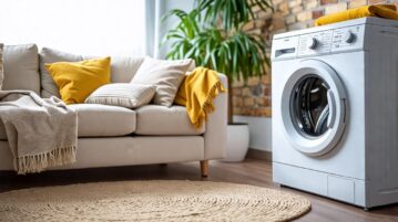 Laver les coussins du canapé en machine : mode d'emploi et précautions