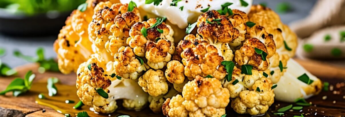 Le chou-fleur rôti aux épices et burrata: la recette de saison par excellence pour vos apéritifs