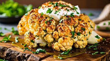Le chou-fleur rôti aux épices et burrata: la recette de saison par excellence pour vos apéritifs