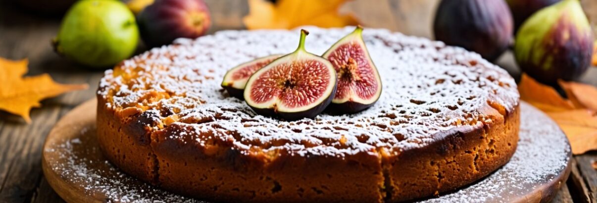 Le Gâteau moelleux aux figues : un délice automnal pour égayer vos papilles en septembre