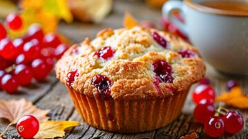 Le muffin aux groseilles : un délice fruité pour réchauffer vos papilles en septembre