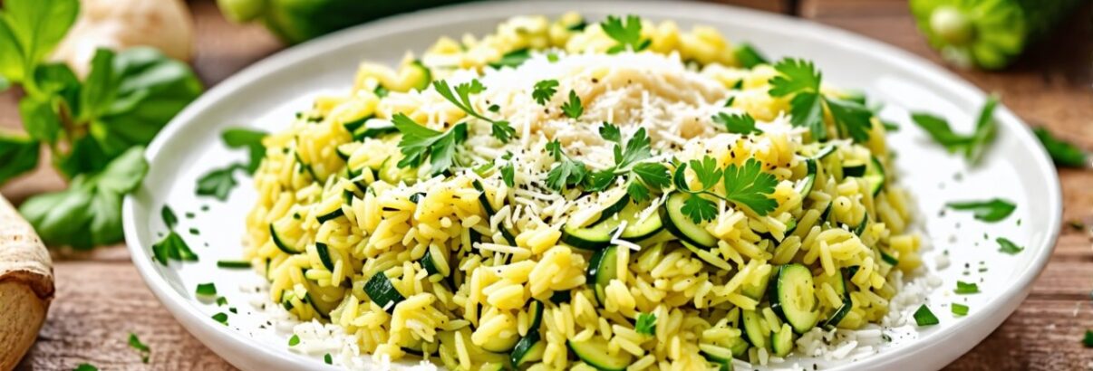 Le riz aux courgettes : une recette de saison qui ravira vos papilles !