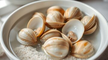 Enlevez tout le sable des palourdes en quelques minutes avec cette astuce efficace !