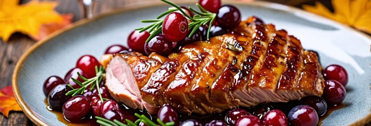 Magret de canard et raisins caramélisés : la recette de saison incontournable
