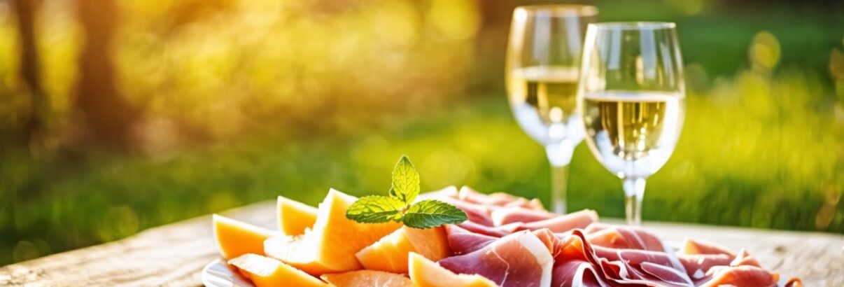 Melon et jambon cru : l'apéro estival par excellence