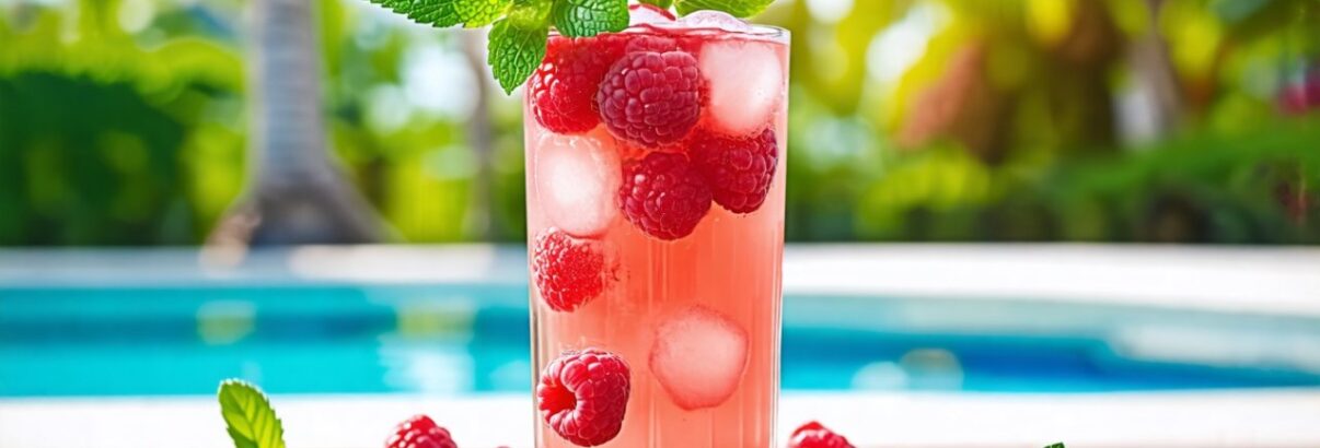 Mocktail Framboise-Litchi : La Boisson Estivale qui Fait Sensation