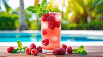 Mocktail Framboise-Litchi : La Boisson Estivale qui Fait Sensation