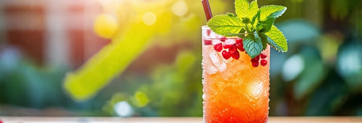 Mocktail Grenade-Menthe : L'Explosion de Saveurs Sans Alcool qui Rafraîchit l'Été