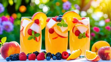 Recette de sangria blanche : 3 idées rafraîchissantes pour un apéro d'été inoubliable