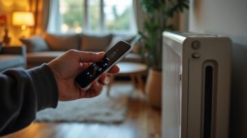 régler chauffage avec télécommande