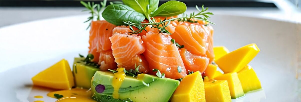 Tartare de saumon avocat mangue : la recette parfaite pour épater vos invités