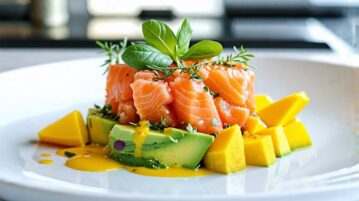 Tartare de saumon avocat mangue : la recette parfaite pour épater vos invités