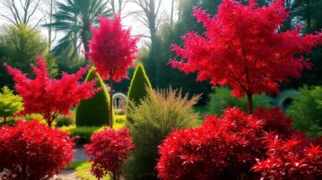 Décorez simplement votre jardin avec ces 7 arbres et arbustes aux feuilles rouges !