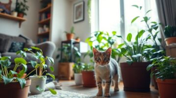Votre chat s'attaque à vos plantes ? Voici 6 solutions rapides et efficaces pour l'arrêter simplement !