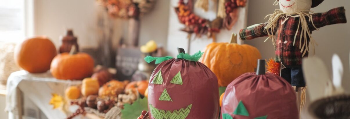 Déco d'automne DIY : Donnez une seconde vie à vos sacs-poubelle !