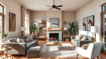 Intérieur harmonieux : Appliquez la règle Haut, Moyen, Bas pour un décor parfait !