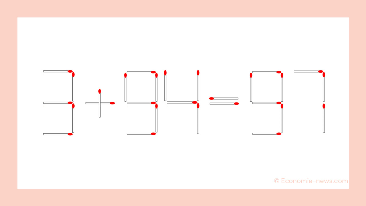 La magie des allumettes révélée : d'une équation impossible à une vérité mathématique