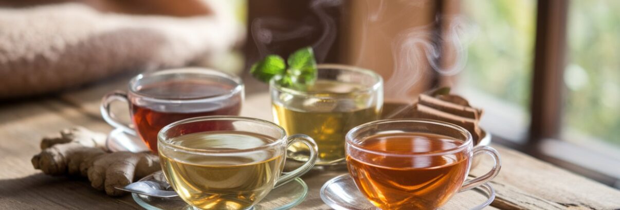 Restez en pleine forme tout l’hiver grâce à ces 4 recettes d’infusions