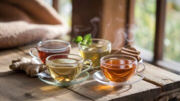 Restez en pleine forme tout l’hiver grâce à ces 4 recettes d’infusions
