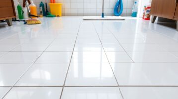 Carrelage impeccable : astuces et techniques pour un nettoyage en profondeur