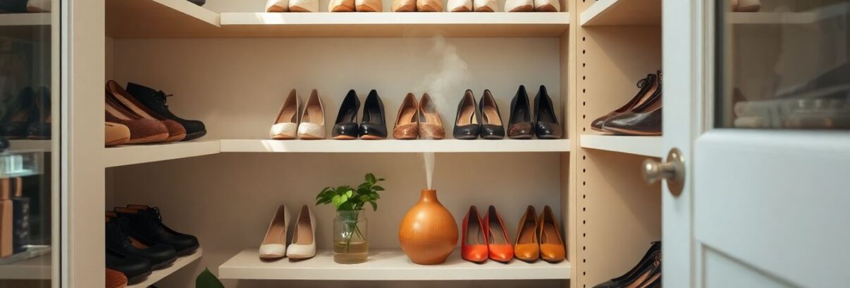 Comment éliminer les odeurs de votre placard à chaussures : astuces et solutions efficaces