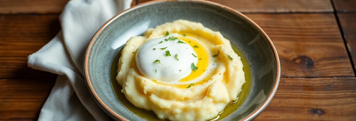 Recette facile : écrasé de pommes de terre à l'ail et espuma de cabillaud pour un repas digne d'un chef !