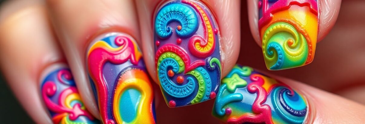 Embo Nails : La tendance manucure 3D qui fait fureur !