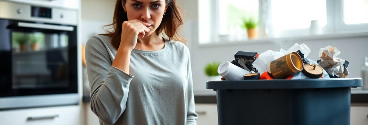 Voici comment garder votre poubelle de cuisine sans odeurs