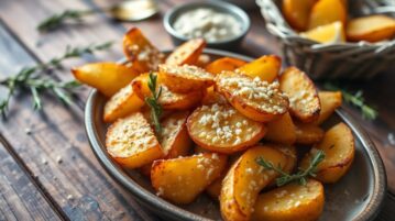 Patates au Parmesan : La recette croustillante pour un repas convivial et gourmand
