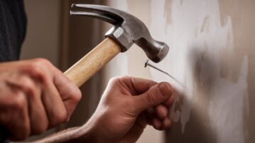 Évitez les dégâts : voici des astuces de pro pour enfoncer un clou dans du plâtre facilement