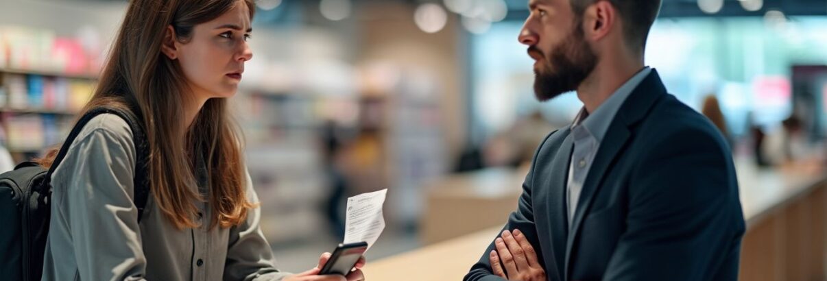 Article défectueux non repris : Que faire face à un commerçant récalcitrant ?