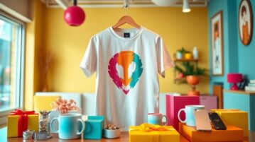 Top 10 des cadeaux personnalisés en 2024 : le t-shirt customisé fait fureur !