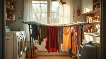 4 astuces simples pour faire sécher son linge rapidement et efficacement en intérieur cet hiver