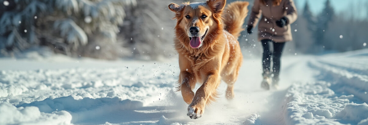Sports canins d'hiver : Gardez votre chien en forme malgré le froid