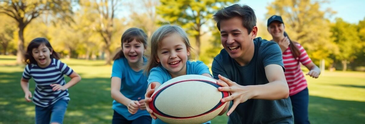 Rugby en famille : le sport qui unit et renforce les liens