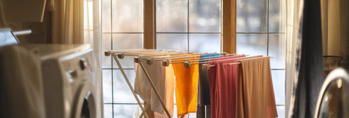 Ce truc simple et efficace vous permettra de sécher votre linge en hiver en un clin d'œil !