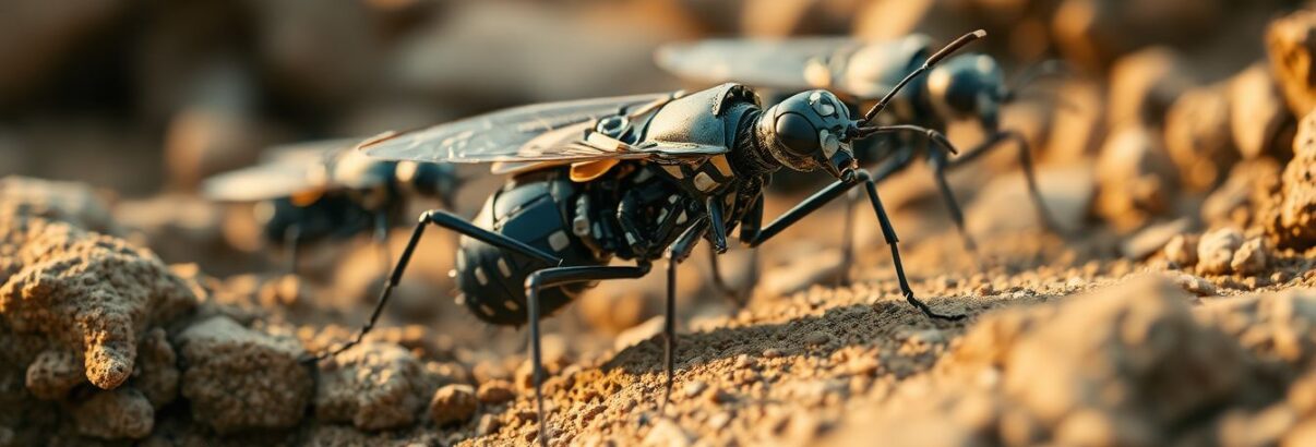 Insectes cyborgs : révolution de la navigation autonome en terrain difficile