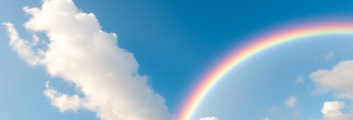 La magie des arcs-en-ciel : pourquoi leur forme est-elle toujours courbée ?