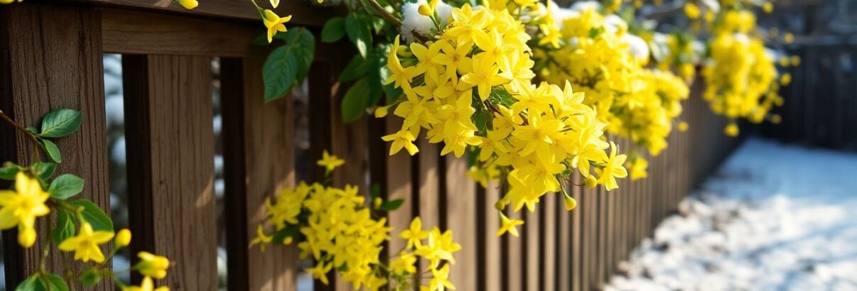 Le jasmin d'hiver : la plante porte-bonheur à planter en janvier pour une année fleurie
