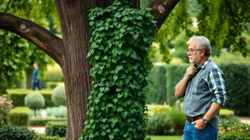 Lierre sur les arbres : faut-il l'enlever ? Les précieux conseils d'un jardinier expert