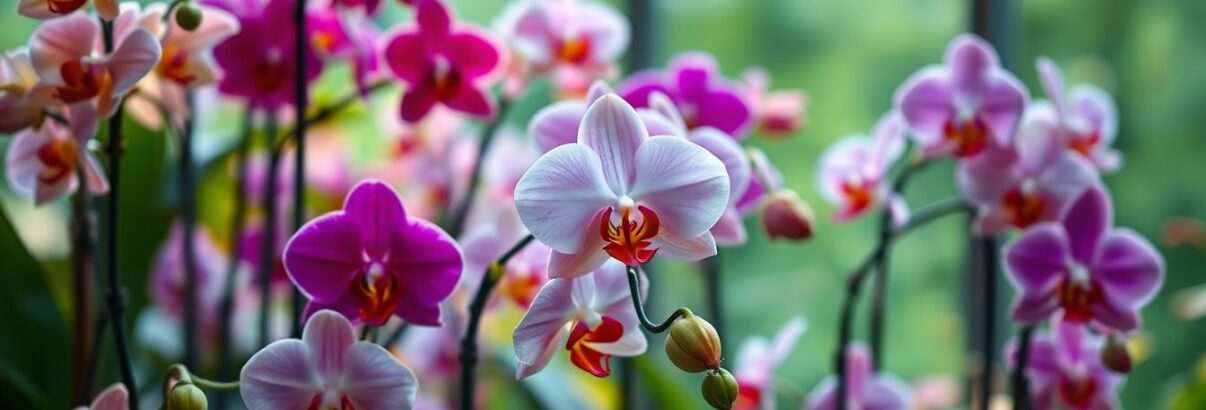Orchidées en fleurs : les secrets des experts pour une floraison continue