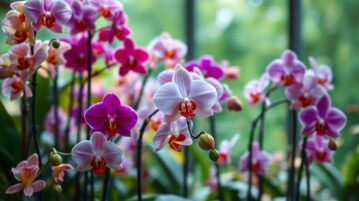 Orchidées en fleurs : les secrets des experts pour une floraison continue
