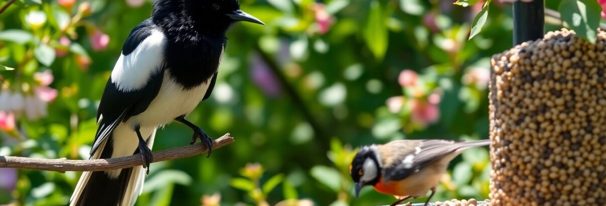Pies vs Mésanges : La lutte pour la survie dans nos jardins